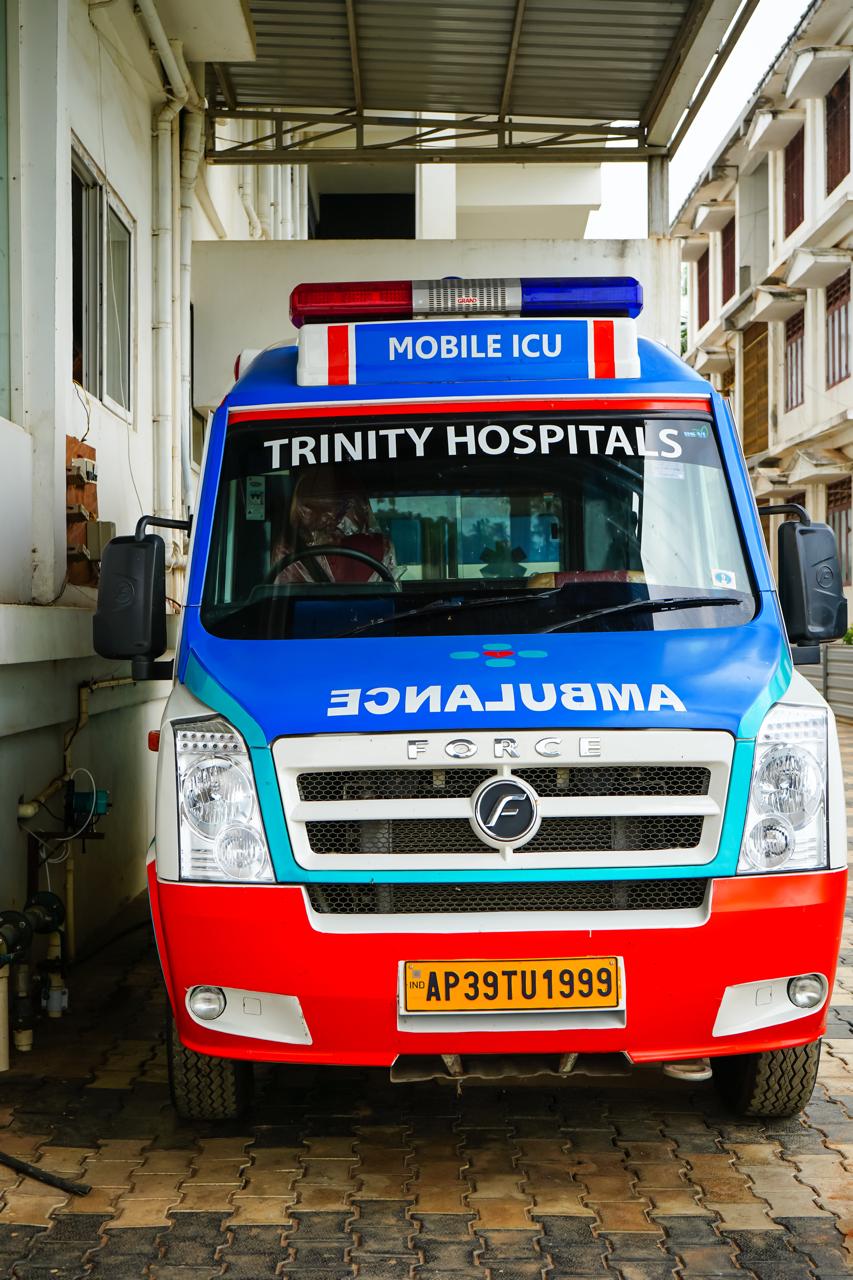 Trinity Hospitals ambulance